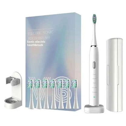 Compatible with Oral B Ultra Electric Toothbrush 3D Rotation Rechargeable Teeth Brush Pressure Sensor 8 Brushing Modes 2 Min Tim