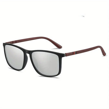 Sports Sunglasses for Men Polarized Comfortable Wear Square Sun Glasses Male Light Weight Eyewear Accessory with Origina UV400