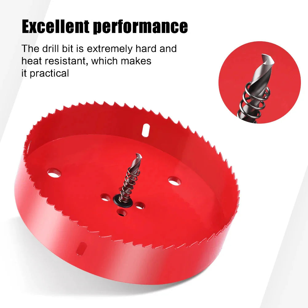1pc 15-200mm M42 Bi-Metal Hole Saw HSS Drill Bit for Metal Iron Aluminum Stainless Plastic DIY Wood Cutter Tools