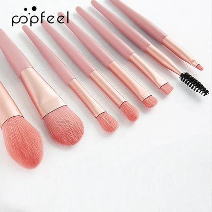 POPFEEL 40-Color Earth Tone & Pink Eyeshadow Palette – Versatile Shimmer, Matte, and Highlight Shades for Effortless Blending。