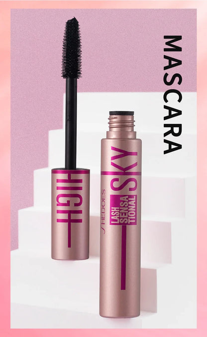 4D Mascara Lengthening Waterproof Thick Curling Lasting Eyelash Extension Black Mascara Natural Eyelash Enhance Cosmetics Makeup