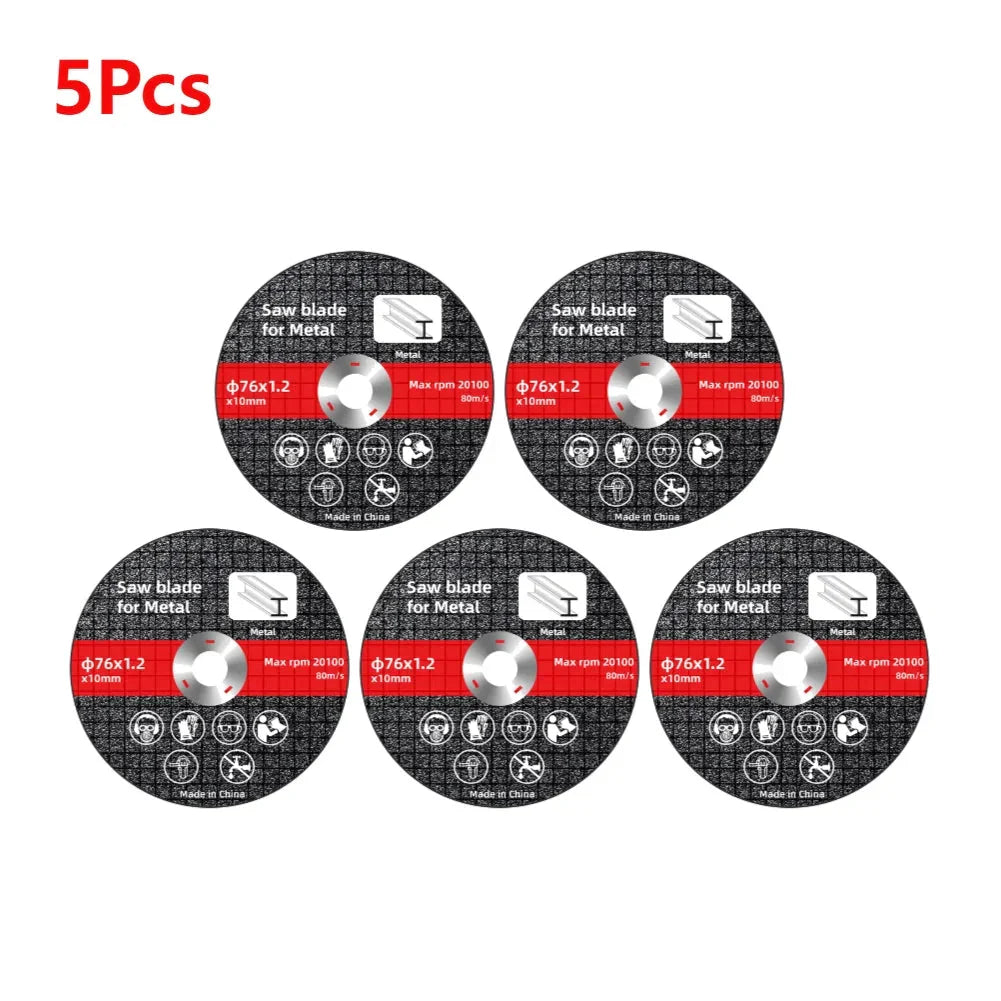 1-30PCS 76mm Metal Cutting Discs Sanding Grinding Cut Off Circle Wheels Saw Blades Discs for Electric Angle Grinder Accessories