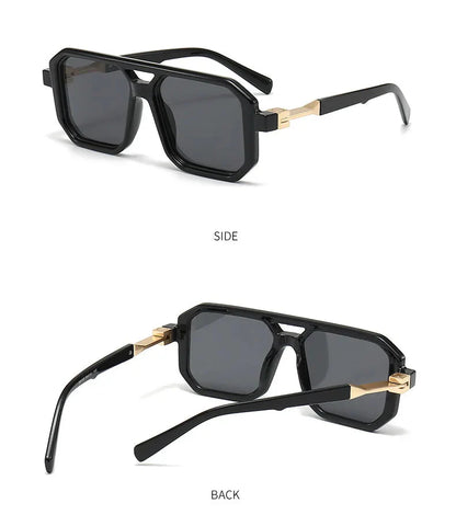 2024 Square Sunglasses For Men Vintage Fashion Glasses Sunglasses Women Trendy Dropshipping Shades Gafas De Sol Hombre Lunette