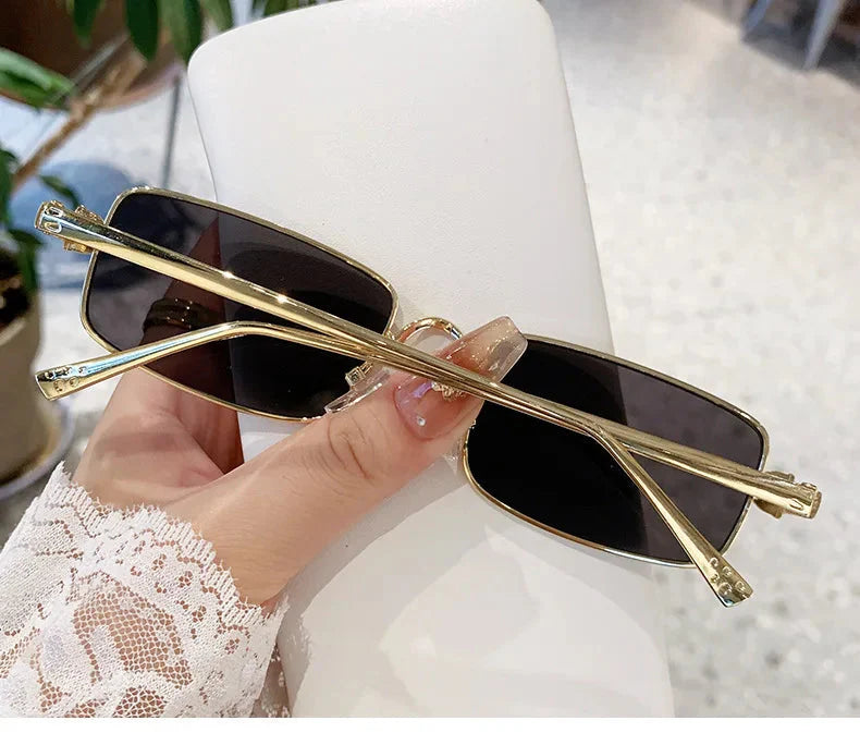 High Definition Sunglasses for Men Ladies Blue Light Blocking Eye Protection Eyewear Rimless Square Frame Eyeglasses Goggle