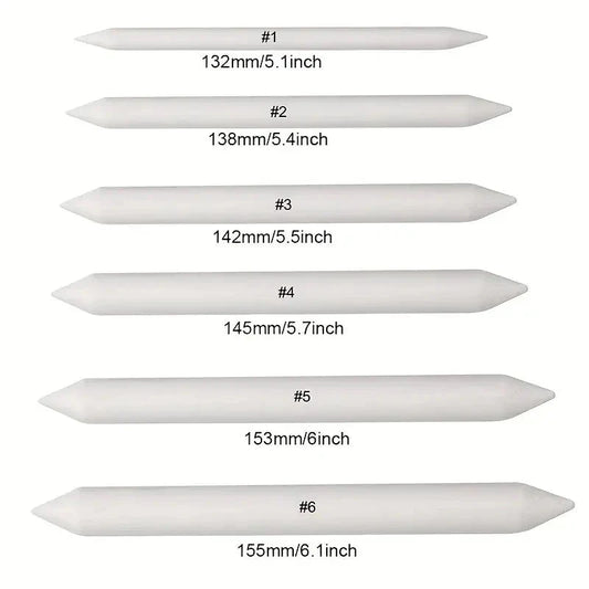 Art Supplies Drawing Tool Stump Rice Paper Sketch Double Head Smudge Stick Blending Stick White Drawing Pen Sketching Pencil