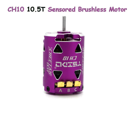 ROCKET RC 100A ESC w/ CH10 540 Motor 10.5T 13.5T 17.5T 21.5T Sensored Brushless Combo for 1/10 1/12 RC Drift Racing Car Parts