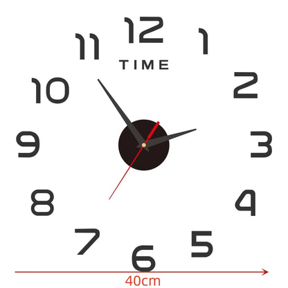 Large Wall Clock Luxury Dining Room Living Room Moon The Earth Modelling LED Light Silent Movement Bedroom Clock Wall Decoration