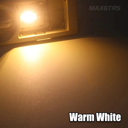 5Pcs MAXGTRS LED C5W C10W 39mm 41mm 42mm LED Festoon Canbus Error Free 6500K White Car Interior Light Reading Dome Trunk Lamp 12