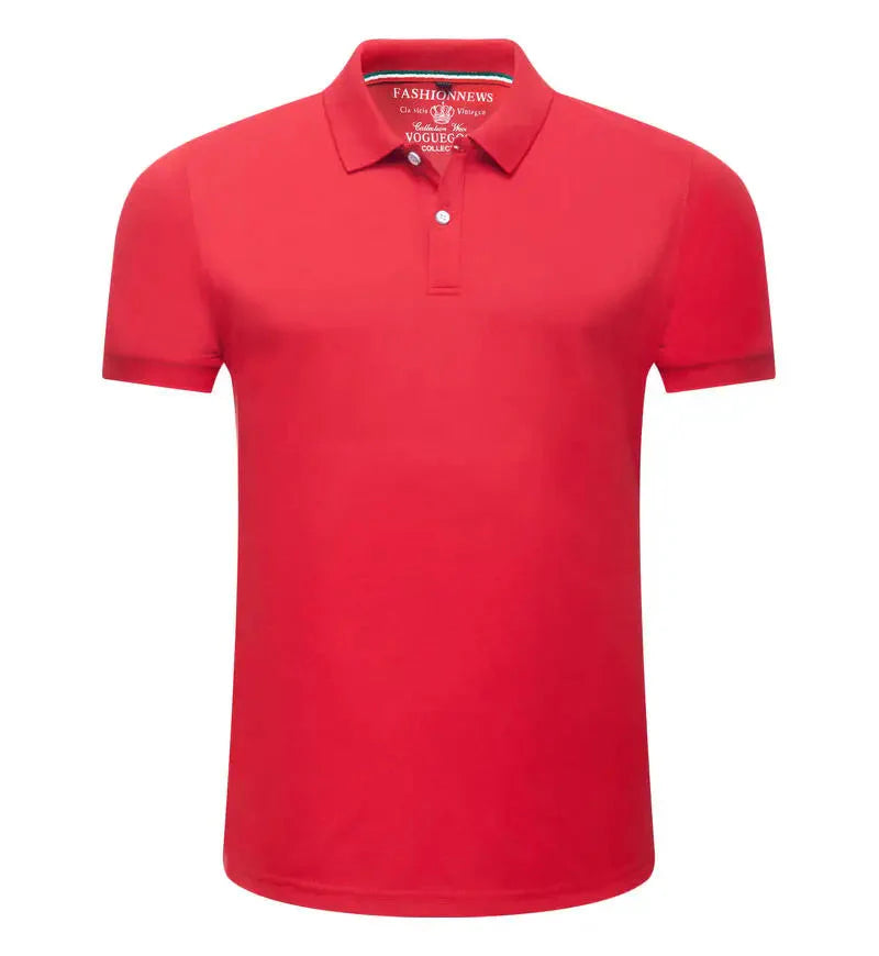Mens Polo Shirts Short Sleeve Casual Solid Color Fashion Summer Lapel Male Turndown Tops Work Clothes Breathabl Comfortable