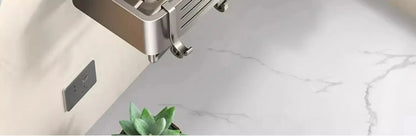 Bathroom storage shelf Bathroom toilet washstand Hand washing bathroom shower gel Wall storage shelf free of holes