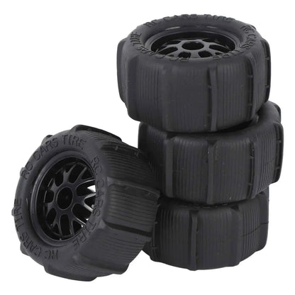 RC Beach Tires 1/14 1/16 1/18 Universal Rubber Plastic Good Grip Strong Cushioning RC Car Desert Wheels RC Desert Wheels
