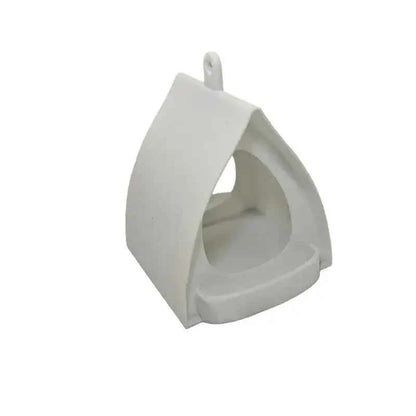 Hanging Bird Feeder with Roof Large Capacity Outdoor Bird Feeders Birdhouse for Sparrow Finch Balcony Garden Yard Porch Birding