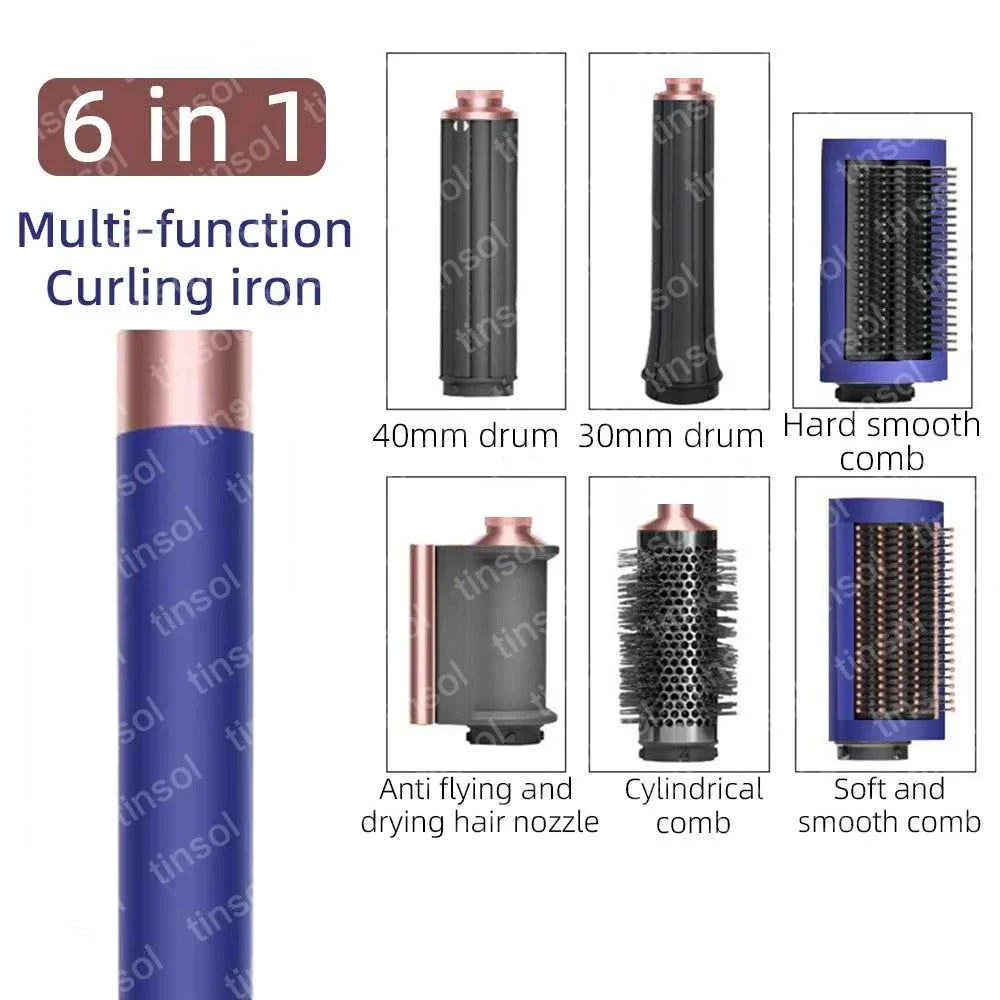 7-in-1 multifunctional curling iron  hair dryer and straightener set, styling tool that allows salon-quality styling at home