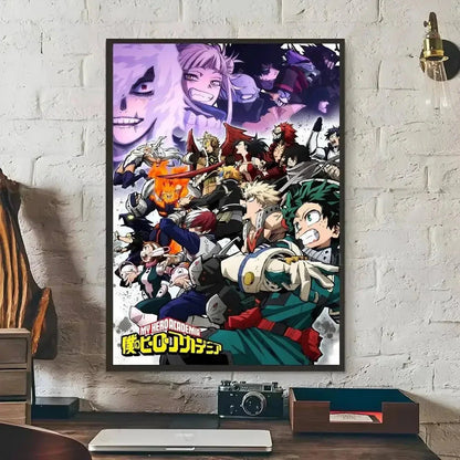 Painting By Numbers for Adult  Classic Anime My Hero Academia Paint By Number Home Decor