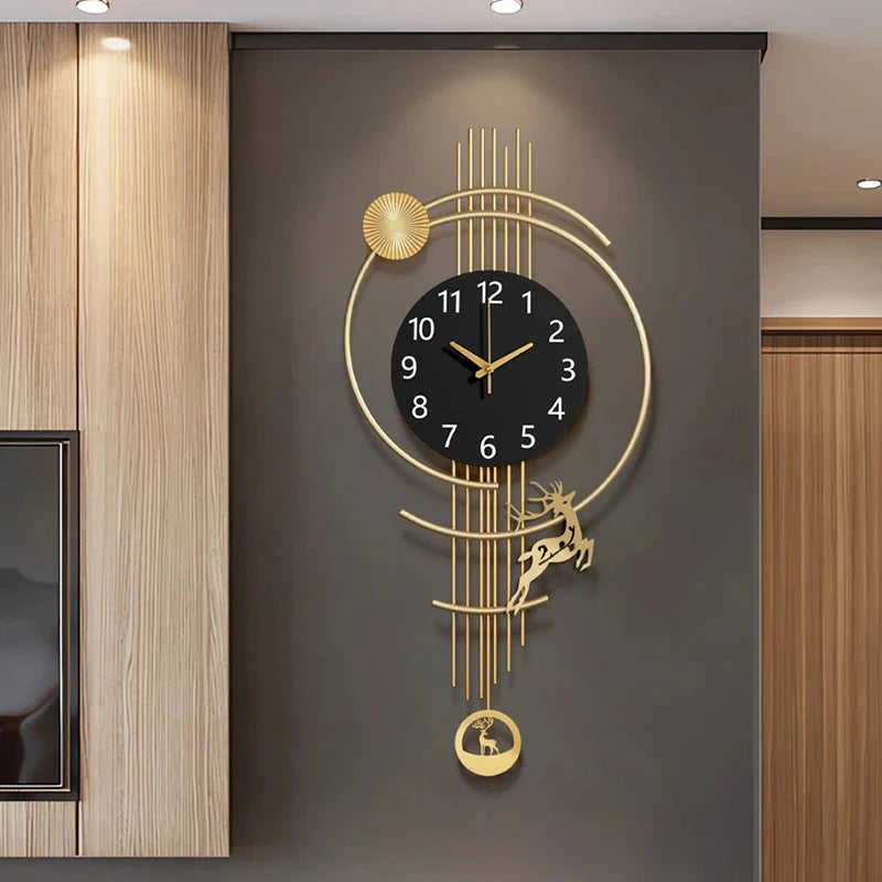 Wall Clock Large Bathroom Decor Room Digital Room Watch Interior Wall Decoration Gaming Decoration For Bedroom Accessories Live