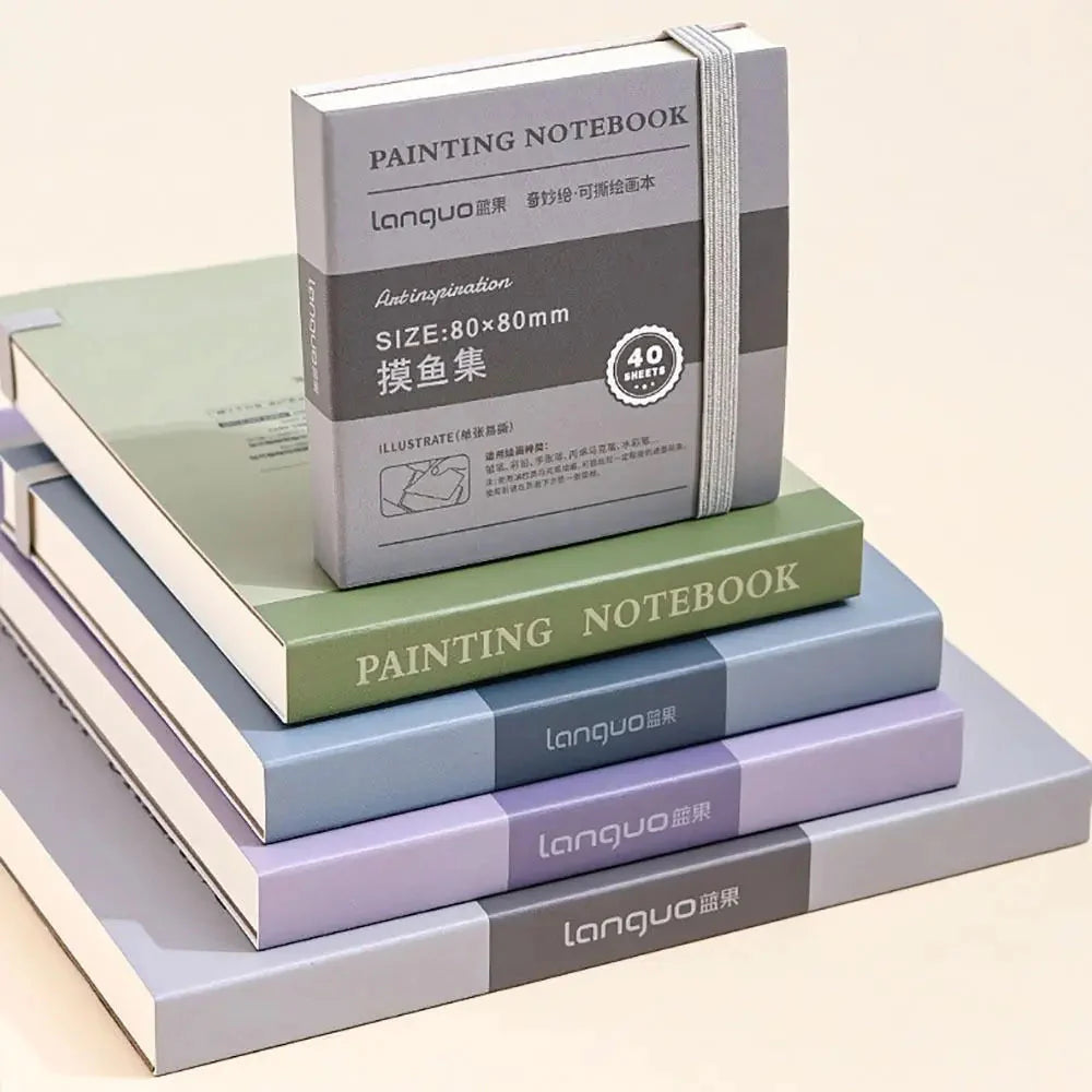 Small Tearable Painting Book Art Supplies Inspiration Record Sketchbook Portable Notebook