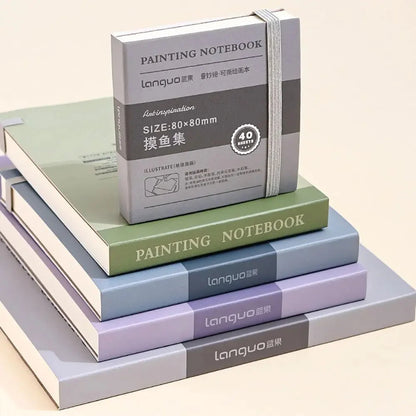 Small Tearable Painting Book Art Supplies Inspiration Record Sketchbook Portable Notebook