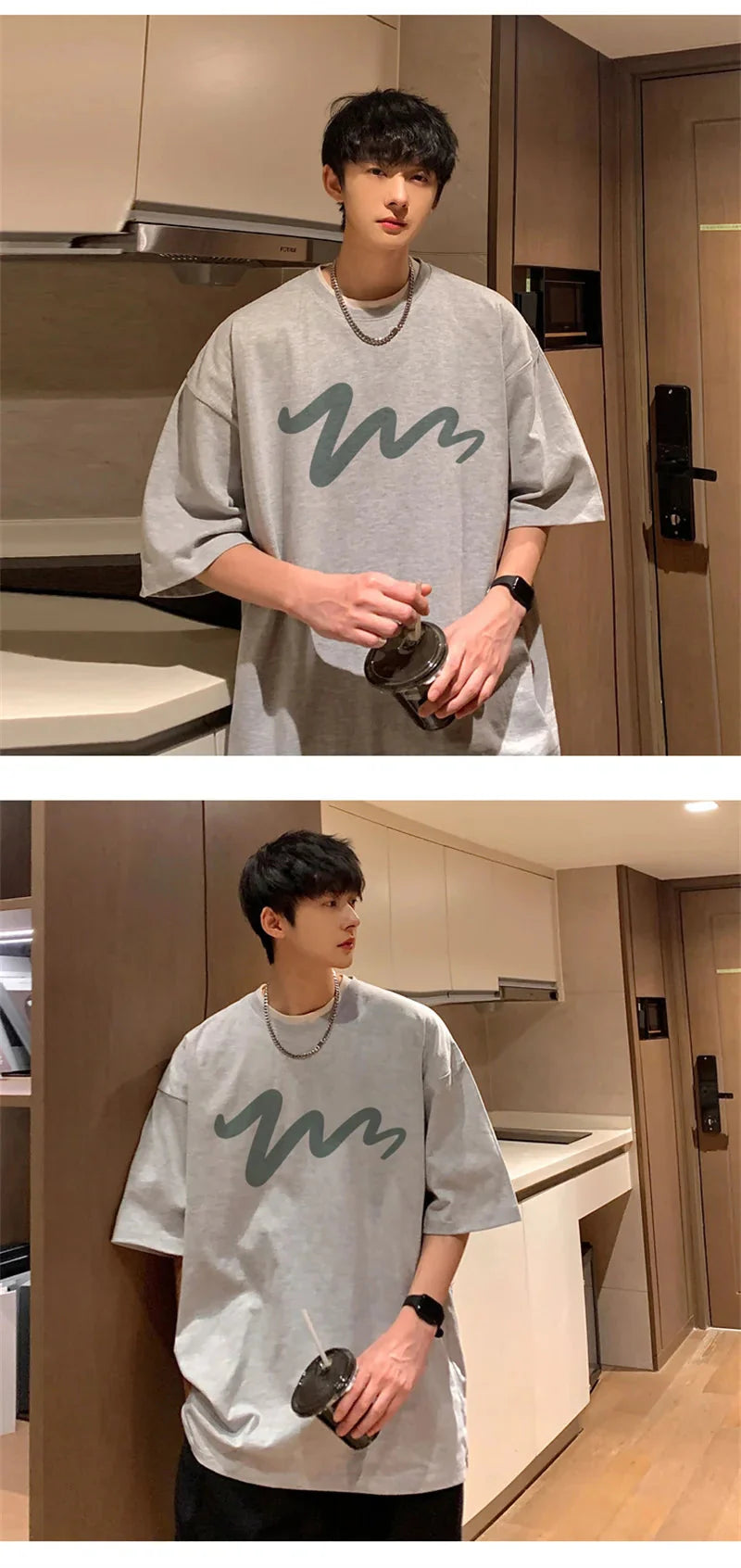 Men's T Shirt Oversized Mens White Cotton T-shirts Funny Print 5XL Casual Wear Summer Tee Shirts For Men Big Size Male Clothes
