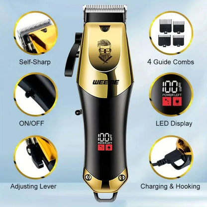 Adjustable Hair Trimmer T9 Vintage Hair Clipper Electric Beard Trimmer Hair Length Adjustable Haircut Machine Kit Boyfriend Gift