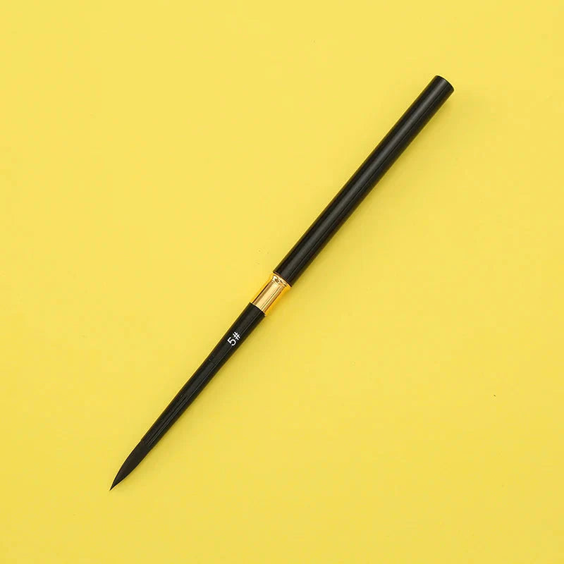 Round tip detachable Travel Paintbrush, Student Painting Graffiti paintbrush Watercolor gouache Painting Beginner art set