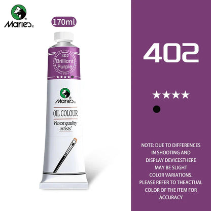 Marie's Oil Paint 170ml/5.95oz Large Tube,Art Supplies for Canvas Painting,Egg,Graffiti,Fabric,Stone,Leather,Wood,Ceramic