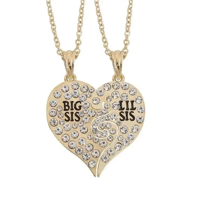 New Best Friends Necklace For Women Girls Broken Heart Puzzle Musical Note Pendant Necklaces BFF Friendship Forever Jewelry Gift