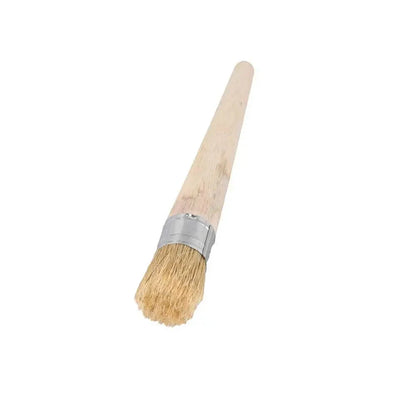 Painting Supplies 20-50mm Artist Brush 185mm Long Round Bristle Paint Brush Tools Chalk Oil Painting Brush Wooden Handle