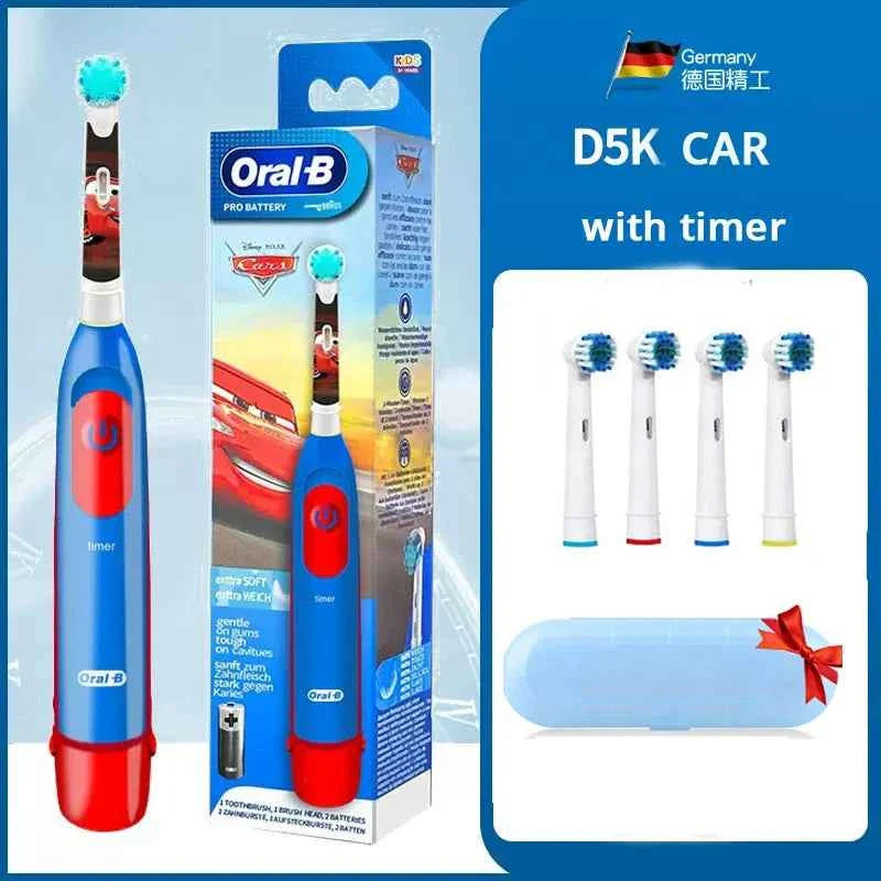 Oral B Electric Toothbrush for Kids Rotation Clean Teeth for Kids 3+ Soft Bristle for Child Waterproof Toothbrush