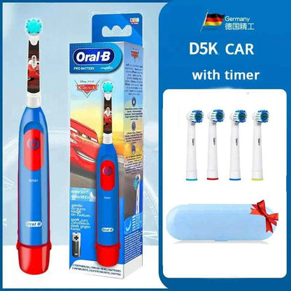 Oral B Electric Toothbrush for Kids Rotation Clean Teeth for Kids 3+ Soft Bristle for Child Waterproof Toothbrush