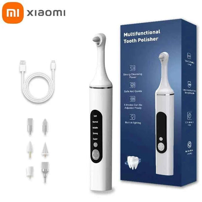 Xiaomi Electric Sonic Vibration Dental Scaler Teeth Whitening Plaque Calculus Stains Tartar Removal Toothbrush Tooth Clean NEW