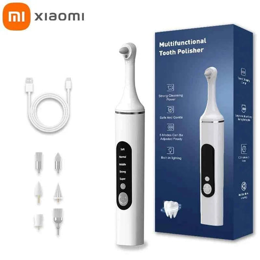 Xiaomi Electric Sonic Vibration Dental Scaler Teeth Whitening Plaque Calculus Stains Tartar Removal Toothbrush Tooth Clean NEW