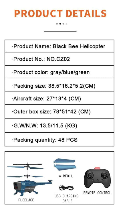 Rc Helicopter 3.5Ch 2.5Ch Rc Plane 2.4G Rc Helicopters for Adults Obstacle Avoidance Electric Airplane Induction Flying Toys
