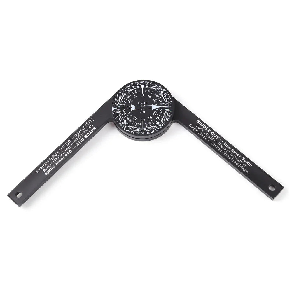 Professional Miter Saw Protractor Angle Finder Precision Miter Angle Finder for Carpenters Plumbers Bevel Protractor Woodworking