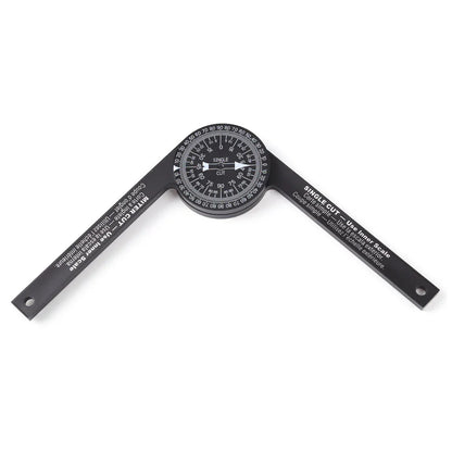 Professional Miter Saw Protractor Angle Finder Precision Miter Angle Finder for Carpenters Plumbers Bevel Protractor Woodworking