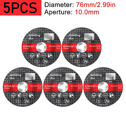 1-20PCS 76mm Saw Blade Electric Grinding Cutting Disc Rotary Tool Metal Cutter Power Wood Cutting Electric Grinder Accessories
