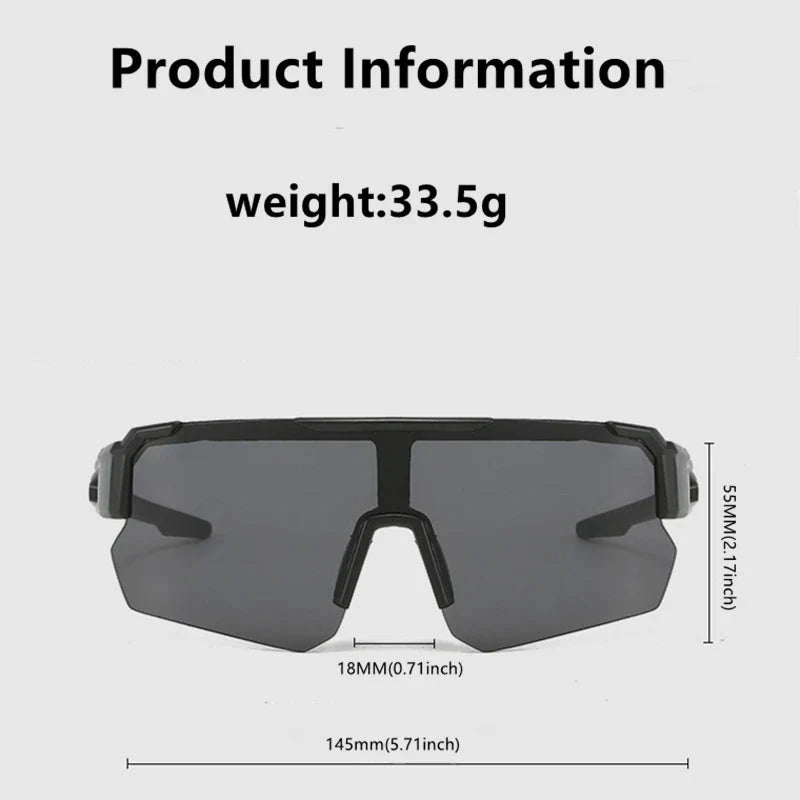 Sunglasses for Men Sport Cycling Glasses Bike Mountain Bicycle Hiking Camping Golf UV Protection Glasses Women Baseball