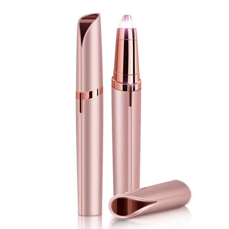 Electric Eyebrow Trimmer USB Charger Security Hair Removal Eye Brow Epilator Shaper Shaver Painless Razor Facial Hair Remover