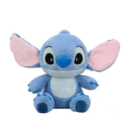 Disney Cute Blue Stitch Stuffed Plush Toy Cartoon Anime Stitch Kawaii Sleeping Pillow Plush Doll Giving Girls Birthday Gifts
