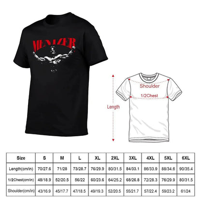 Mike Mentzer T-Shirt Gym Wear T-Shirt man t shirt cotton t shirts for man cotton funny T-Shirt