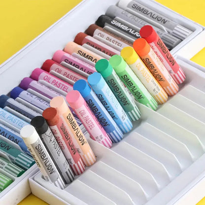 Professional Non Toxic Painting for Artists Drawing Beginners Oil Pastels Set Oil Pastel Stick Crayons Art Supplies