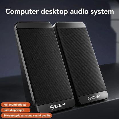 S5 Computer Speaker Subwoofer 2.0 Multimedia USB Mini Laptop Speaker