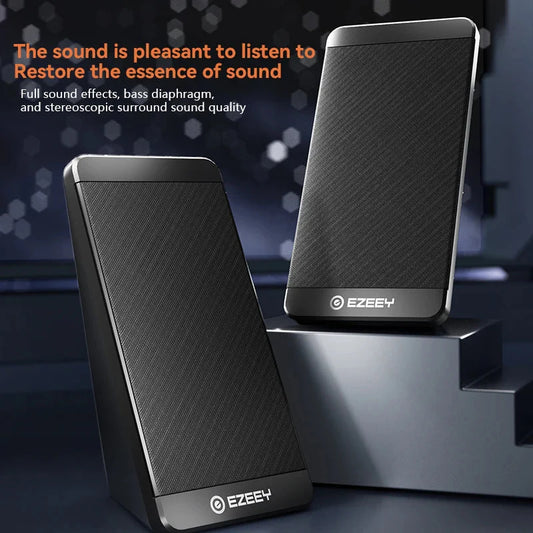S5 Computer Speaker Subwoofer 2.0 Multimedia USB Mini Laptop Speaker