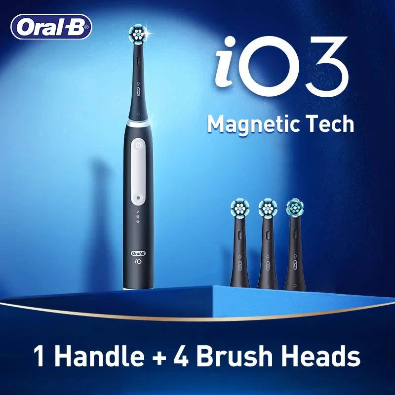 Oral B Electric Toothbrush IO Series Rechargable Waterproof Smart Rotating Timing Electronic Tooth Brushes iO2 iO3 iO4 iO7 iO9