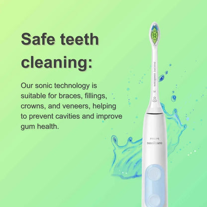 Philps Sonicare ProtectiveClean 5100 HX685, 3 Modes,Equipped with a W brush head