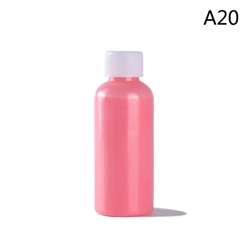 60ml/bottle acrylic paint 24Colors DIY Handmade Graffiti Bearbrick Statue Coloring Pigment Professional Paint Liquid Art Supplie