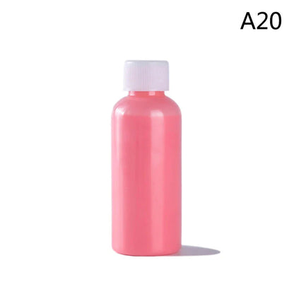 60ml/bottle acrylic paint 24Colors DIY Handmade Graffiti Bearbrick Statue Coloring Pigment Professional Paint Liquid Art Supplie