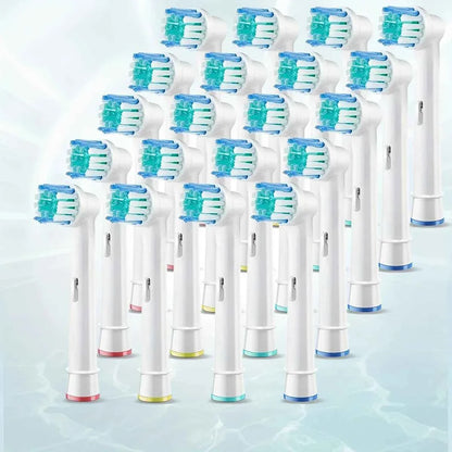 4pcs Toothbrush Head Compatible with Braun Oral B Electric Toothbrush, Replacement Brush Heads for Oral B Vitality Pro 1000 2000