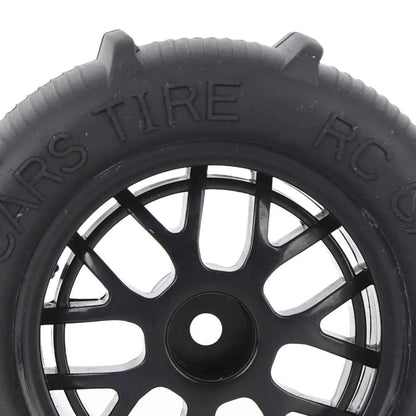 RC Beach Tires 1/14 1/16 1/18 Universal Rubber Plastic Good Grip Strong Cushioning RC Car Desert Wheels RC Desert Wheels