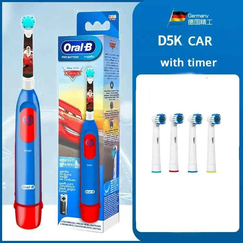 Oral B Electric Toothbrush for Kids Rotation Clean Teeth for Kids 3+ Soft Bristle for Child Waterproof Toothbrush