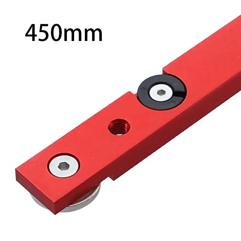 Table Saw Miter Bar Slider Gauge Rod T Slot Miter Track M6/M8T Screw Fixture Slot Aluminum Alloy for DIY Woodworking Router